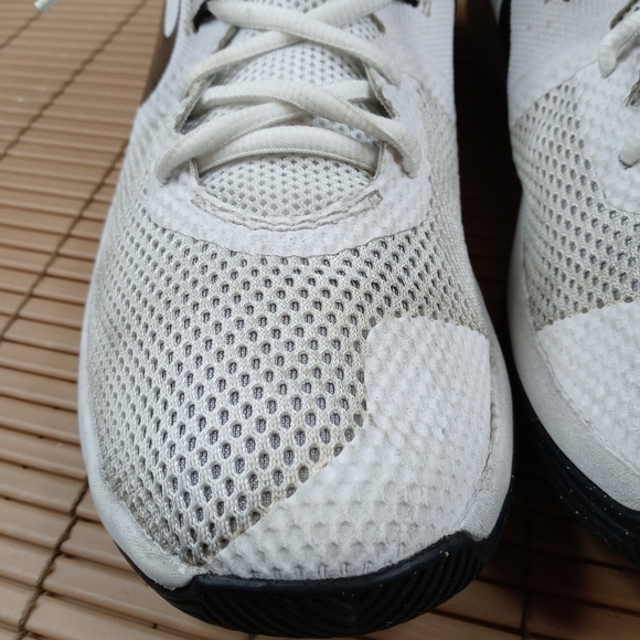 Nike Precision 898455-100  WHITE/BLACK Men's Size 8 athletic shoes. 20.1pm - Picture 5 of 10